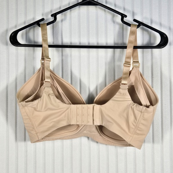 Women's Lightly Lined Strapless Bra Auden Tan 34DDD Target - Picture 2 of 5